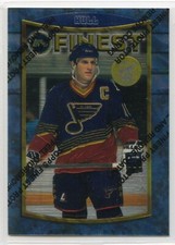 1994-95 Topps Finest Super Teams Redemption - #42 - Brett Hull - St. Louis Blues