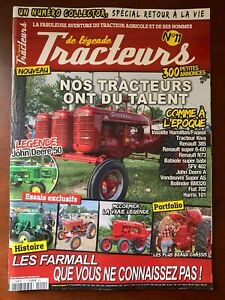 ►La légende Tracteurs n°11; John Deere 50/ Les Farmall/ Mcormick/ Fiat 702