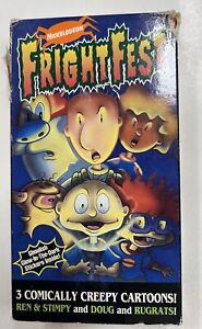 Nickelodeon Frightfest (VHS, 1994) Doug, Ren & Stimpy, Rugrats* Tested.