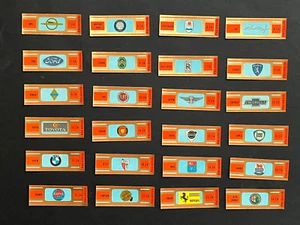 paladijn 24 etiquetas series cigarros cigar band coches marcas coches toyota mercedes #848 - Imagen 1 de 8
