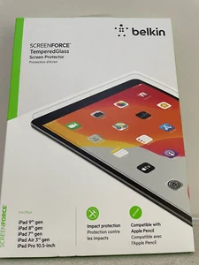 Screen Protector for iPad 9th Gen 8th Gen 7th Gen 10.2" Belkin ScreenForce - Picture 1 of 3