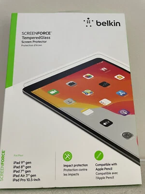 Screen Protector for iPad 9th Gen 8th Gen 7th Gen 10.2" Belkin ScreenForce - Image 1 of 3