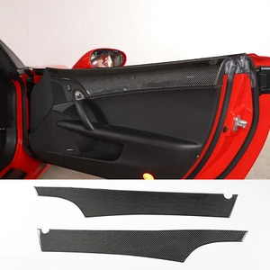 For Corvette C6 Z06 2005-13 Car Interior Door Panel Top Trim Panel Carbon Fiber - Picture 1 of 9