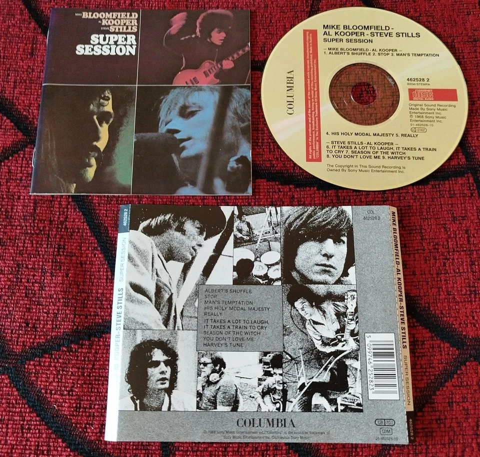MIKE BLOOMFIELD / AL KOOPER / STEVE STILLS ** Super Session ** AUSTRIA CD - Image 1 of 1