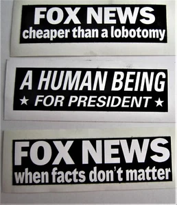 Calcomanías personalizadas anti Trump pequeñas para casco de motociclista calcomanías de vinilo regalo 1' x 3,5' cada una - Imagen 1 de 1