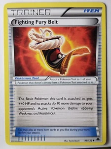 Fighting Fury Belt 99/122 LP/VLP - XY Breakpoint Pokemon Tarjeta $2 Envío Combinado - Imagen 1 de 2