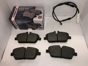 Pastiglie freno anteriori e sensore per BMW Serie 1 E81 E82 E87 E88 2004-2013 - Foto 1 di 4