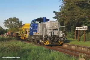 Piko diesel locomotive Vossloh G6 EVB VI MTU + DSS PluX22 52672 - Picture 1 of 1