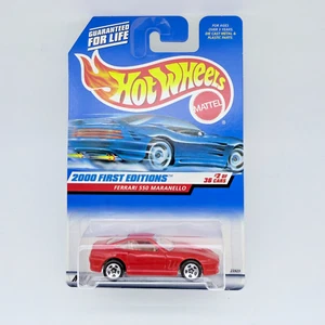 Hot Wheels 2000 First Editions Ferrari 550 Maranello Red Sports Car - Picture 1 of 7