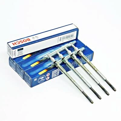 4x Bujías Bosch Citroen Peugeot C1 C2 C3 206 1.6HDi Ford Focus C-Max - Imagen 1 de 4