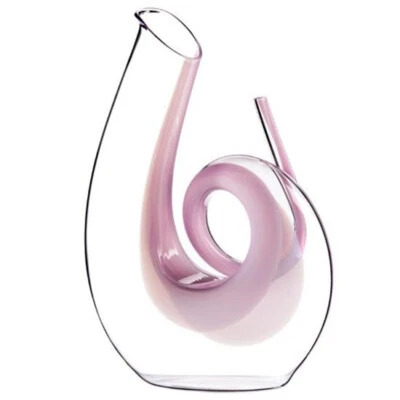 Decanter Curly pink von RIEDEL   2011/04 ,  Neu   Dekanter, Weinkaraffe - Bild 1 von 2