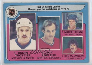 1979-80 O-Pee-Chee Marcel Dionne Bryan Trottier Guy Lafleur Bob MacMillan #2 HOF