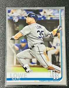Nathaniel Nate Lowe 2019 Topps Chrome True Rookie Card #23 Sharp & Clean RC
