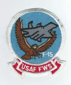 80er F-15 USAF FWS (OLD 1st DESIGN) Patch - Bild 1 von 2