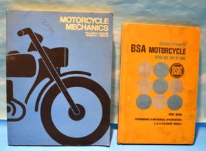BSA Motorcycle Repair & Tune-up Guide + Motorcycle Mechanics Soft Cover Book - Bild 1 von 7