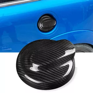 Cubierta de puerta de tanque de combustible de fibra de carbono real para Cooper S R55 R56 R57 2007-2015 - Imagen 1 de 3