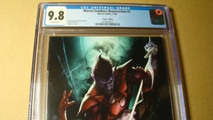 MARVEL ZOMBIES: RESURRECTION 2 *CGC 9.8 WHITE* INHYUK LEE ART VIRGIN COVER - Bild 1 von 3
