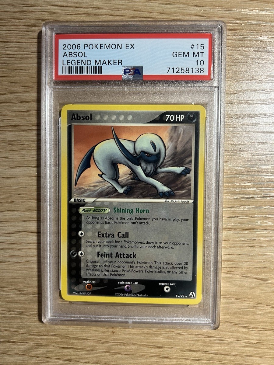 Pokémon TCG Professional Sports Authenticator (PSA) EX Pokémon TCG Professional Sports Authenticator (PSA) EX