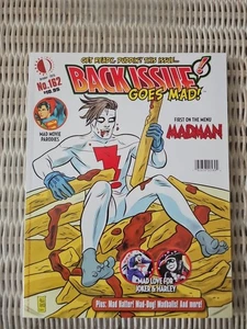 Back Issue Magazine 161 Madness Allred Cover Mad Hatter Twomorrows - Picture 1 of 9