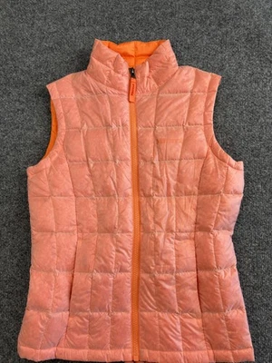 Chaleco Marmot Juvenil Medio Naranja Acolchado Plumón de Pato Aislado Ligero Puffer Foto 1 de 4