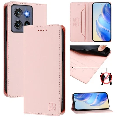 Funda tipo billetera de negocios de cuero magnético para Motorola Moto G Stylus/Power 5G 2025 Foto 1 de 4