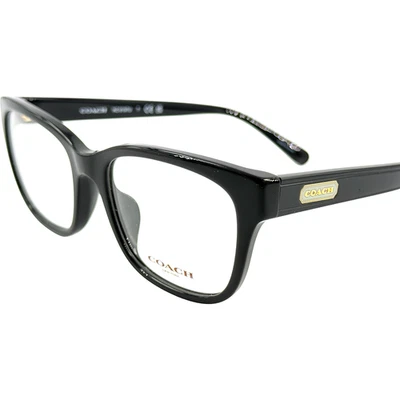Marco de gafas de plástico para mujer Coach HC6197U 5002 negro 51-18 Foto 1 de 4