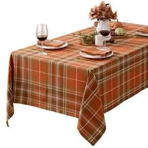 Thanksgiving Culloden Karo Stoff Webtischdecke Traditionell Kühn Rost Grün... - Bild 1 von 9
