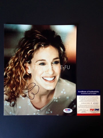 SARAH JESSICA PARKER Signed 8X10 Photo PSA/DNA COA Autograph Carrie Bradshaw Cover