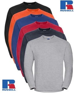 Russell 013M Cotton Reich Schwerlast Arbeitskleidung Pullover Sweatshirt XS-4XL - Bild 1 von 8