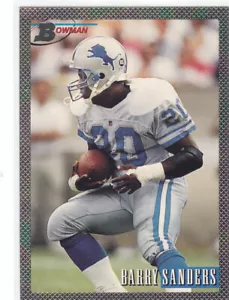 Barry Sanders 1993 Bowman Foil #140 Detroit Lions - Picture 1 of 1