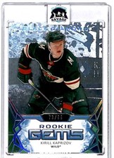Kirill Kaprizov 2020-21 UD Black Diamond Rookie Gems Spectrum /99 (JWri) #RG-KK