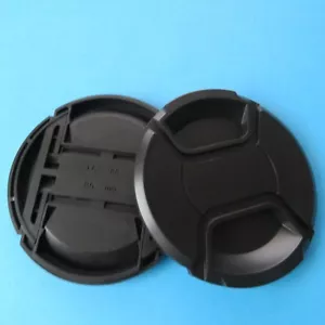 2 X 86mm Centre Pinch Front Lens Cap Universal Snap-on for Nikon Canon Tamron - Picture 1 of 4