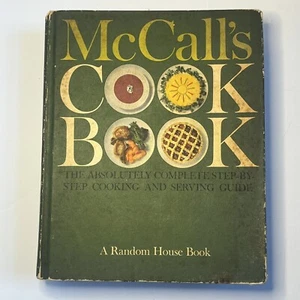 McCall's Cook Book 1963 10th Printing Green Hardcover Vintage Good Condition MCM - Picture 1 of 16