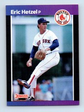 1989 Donruss Eric Hetzel Rookie Boston Red Sox #660
