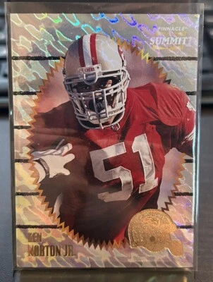 KEN NORTON JR (SP) GROUND ZERO VARIATION #31 SF 49ers * 1996 PINNACLE SUMMIT NFL - Image 1 of 2