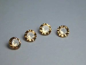 4.0 Ct Round Cut Cambodian Brown Zircon Loose Gemstone Lot.M69. - Picture 1 of 8