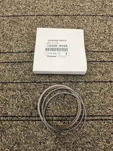 Kawasaki 13008-6059 Piston Ring STD Standard Black Fits FE400D 13001-2148 - Picture 1 of 4