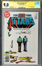 New Teen Titans #39 CGC SS 9.0 (Feb 1984, DC) George Pérez CGC Signature Series