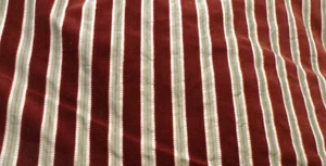 Beacon Hill 100% Silk Velvet Stripe Fabric - Picture 1 of 1