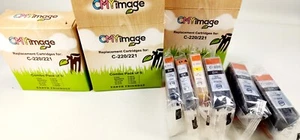 Lot of 11 Ink Cartridges 220/221 black yellow cyan magenta Sealed printer ink - Picture 1 of 5