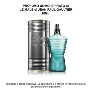 ISPIRAT0 A JEAN PAUL GAULTIER - LE MALE Profumo Uomo 100ml Sped.GRATIS 24/48 ore - Imagen 1 de 2