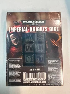 IMPERIAL KNIGHTS DICE 40K Warhammer Games Workshop 40.000 NUEVO - Imagen 1 de 2