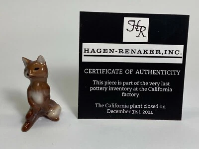 Hagen Renaker #920 2020 Mama Fox Miniatures Last of the Stock NOS