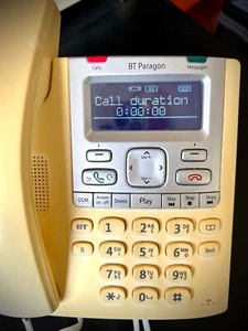 klasyczny analogowy/cyfrowy telefon odbierający lata 90., BT Paragon 550 - Zdjęcie 1 z 7