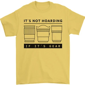 Non Hoarding Fotografie Fotograf Kamera T-Shirt 100% Baumwolle - Bild 1 von 89