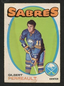 1971-72 O-Pee-Chee Gilbert Perreault 2nd Year #60 Buffalo Sabres NHL HOF - Picture 1 of 2