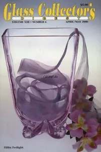 Glass Digest Apr/May '00 Kokomo-Jenkins Neodymium Denali Crystal Bear Pomade - Picture 1 of 1