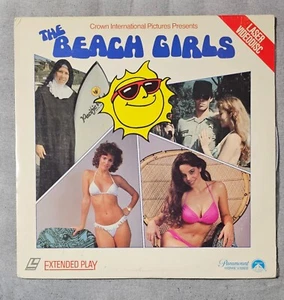 Crown International Pictures Presents The Beach Girls Laserdisc 1982 - Picture 1 of 4