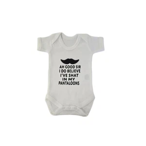 Gedruckt - Ah Good Sir I Do Believe I've Shat In My Pantaloons - Baby wächst - GS01 - Bild 1 von 26