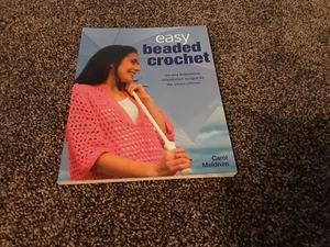 Easy Beaded Crochet - Pattern Book for Novice Crocheters - Picture 1 of 3